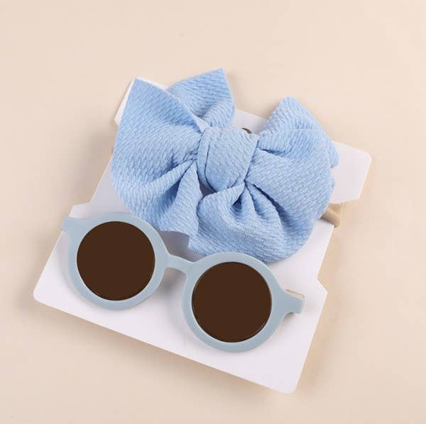 Baby Sunglasses and Headband Set
