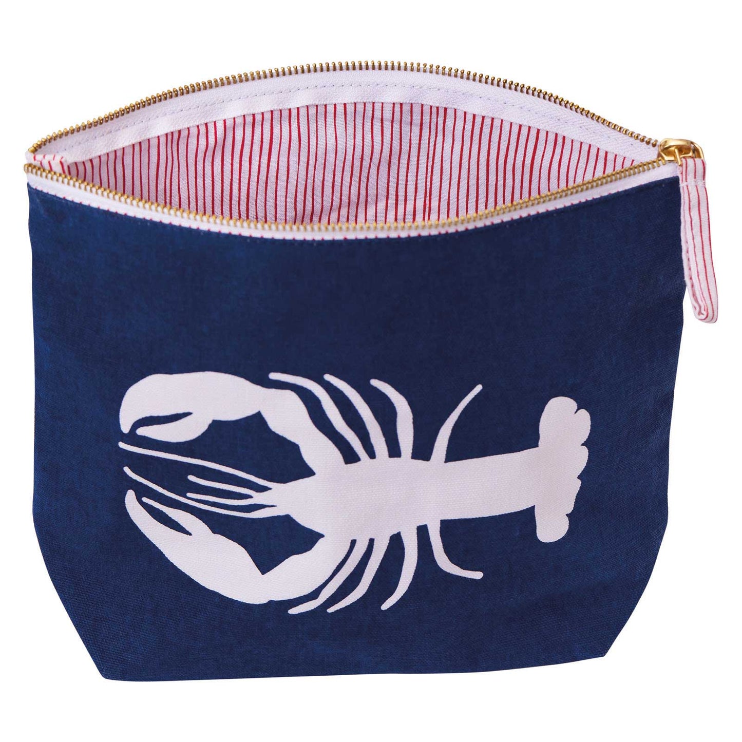 Lobster Navy Pouch - Large