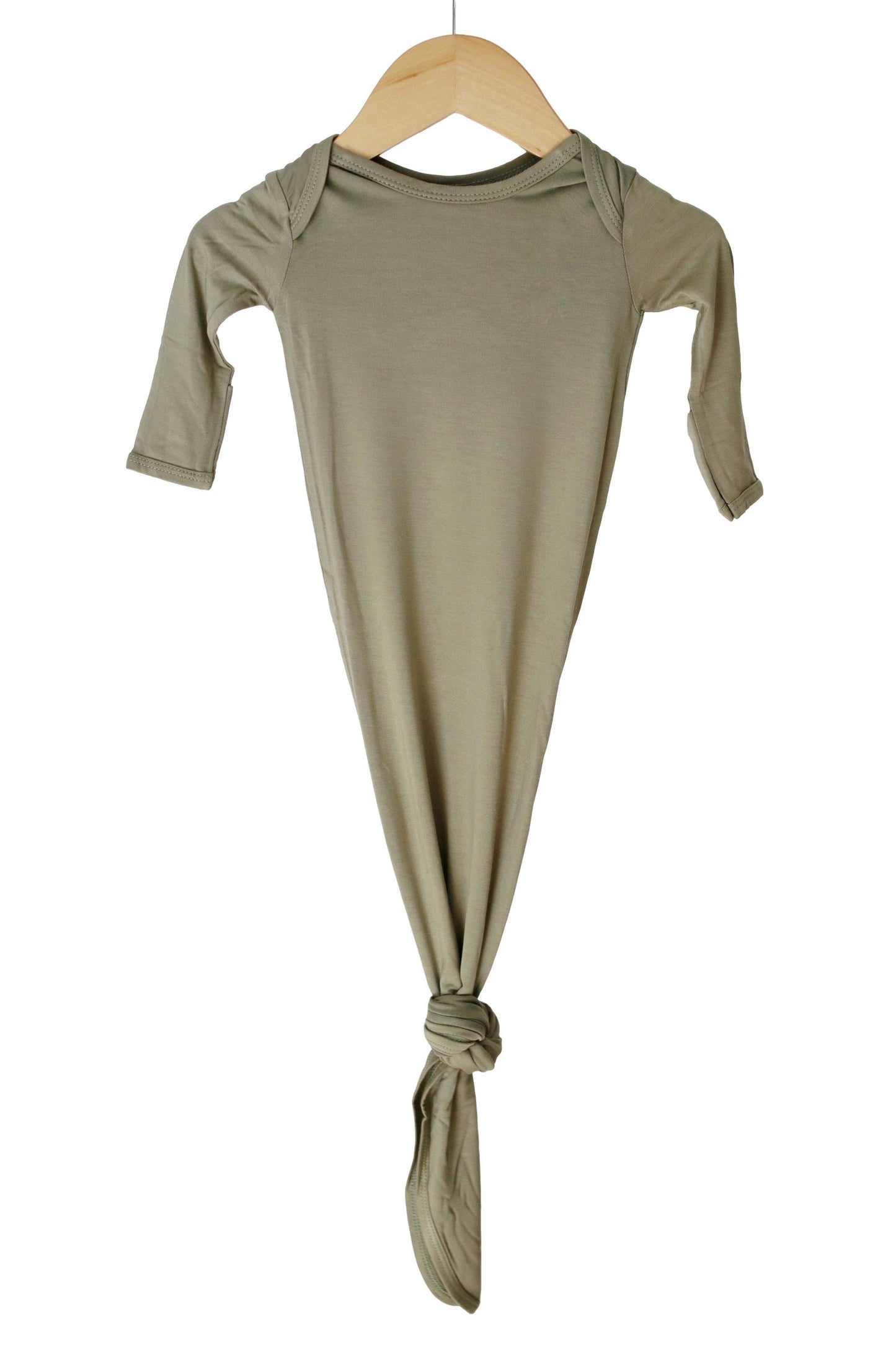 Bamboo Knotted Gown - Sage