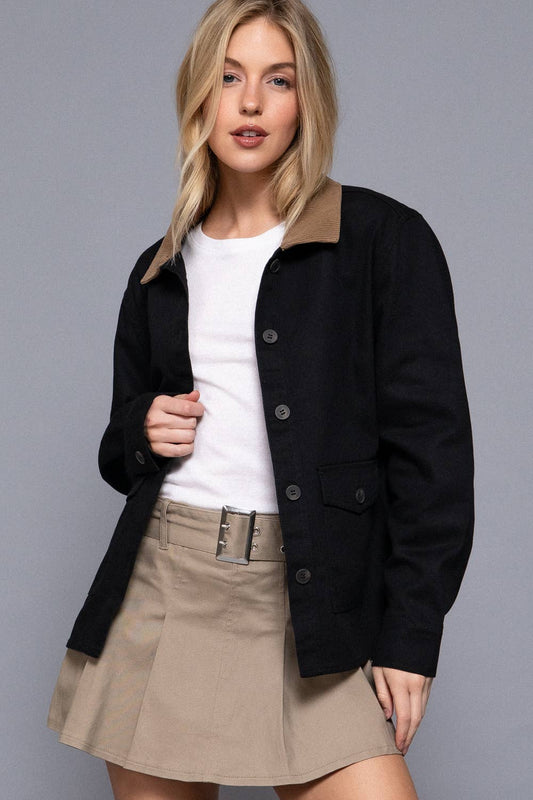 Corduroy Work Jacket