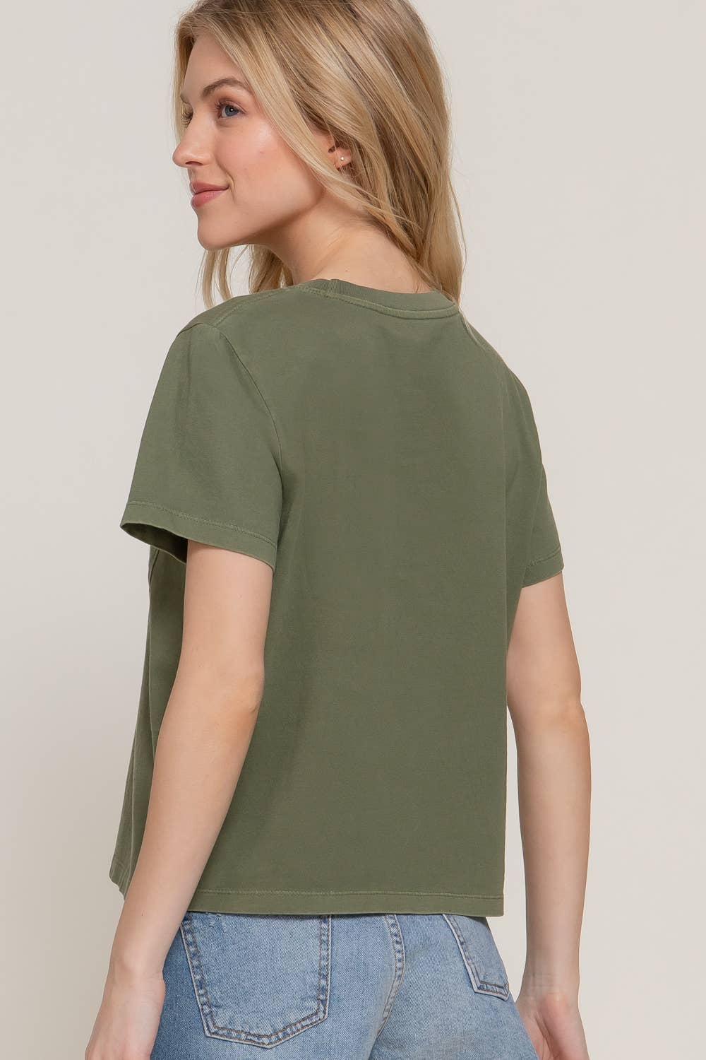 Garment Dye Tee - Olive