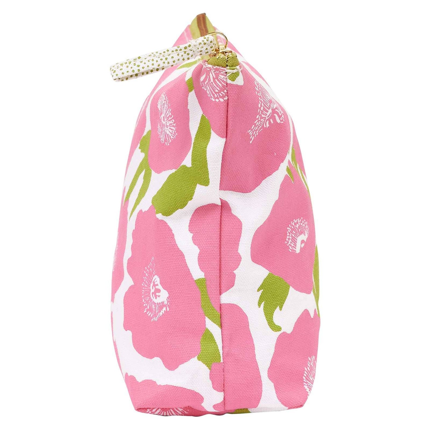Pink Poppies Pouch, Large