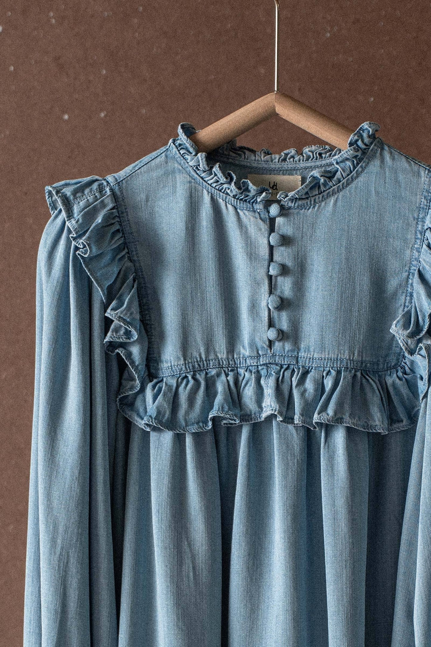 Smocked Sleeve Blouse
