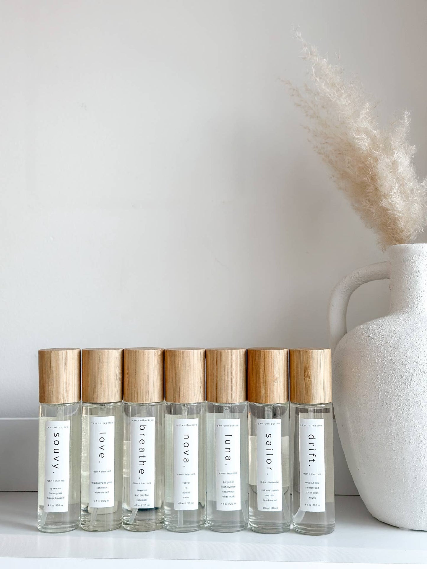 Breathe - 4 oz Black Tea + Bergamot Luxe Room & Linen Mist