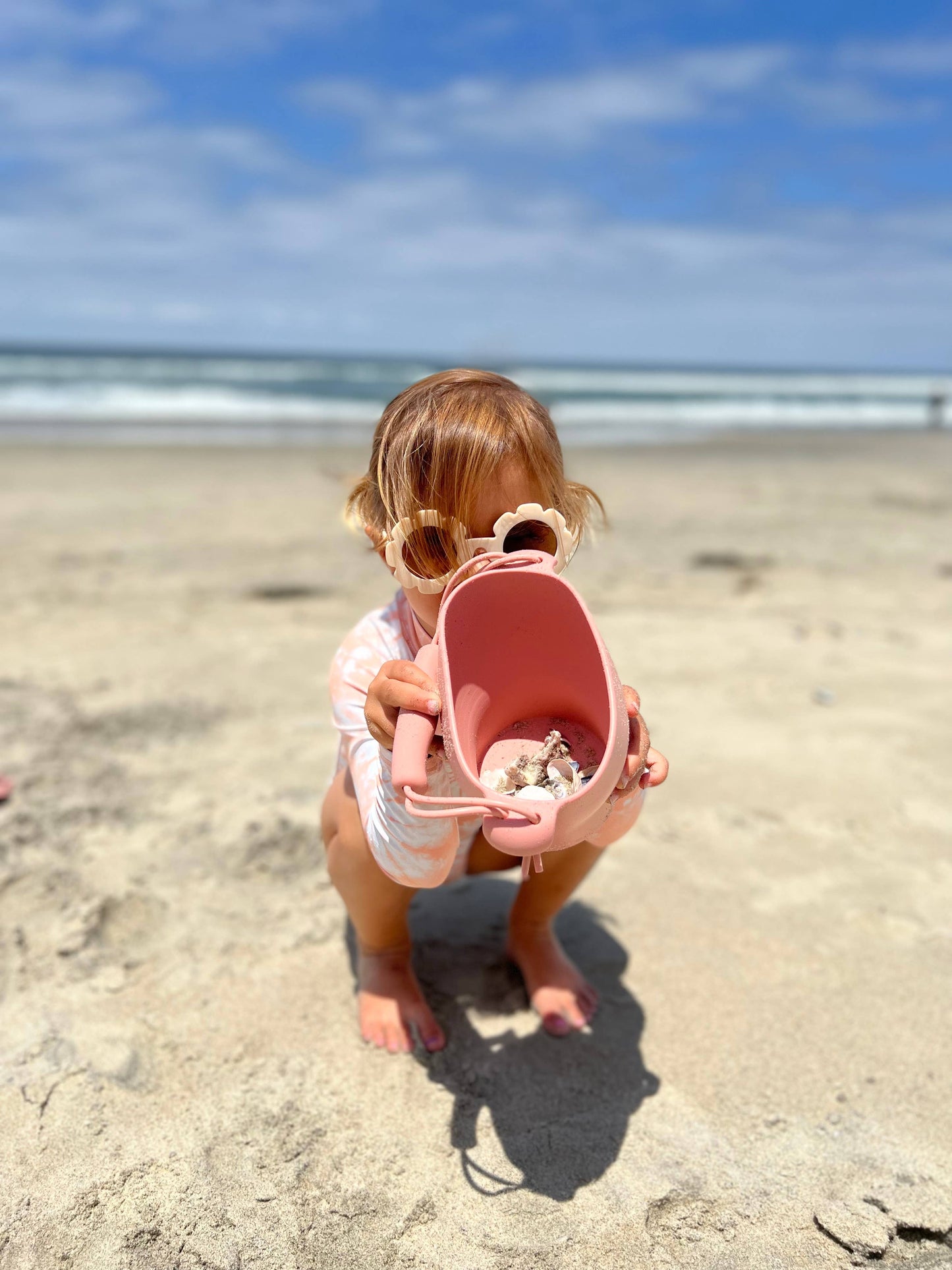 12 Piece Beach Bucket- Blush
