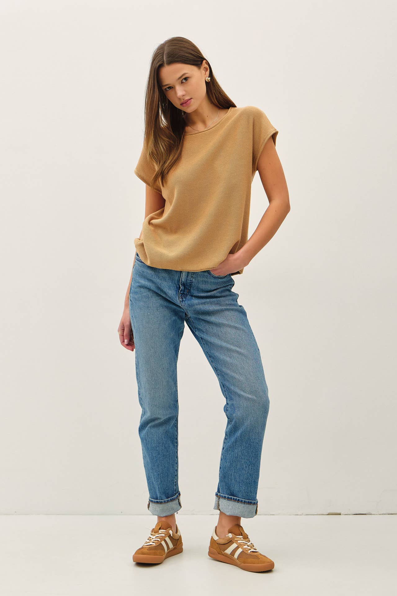 Boxy Shortsleeved Sweater