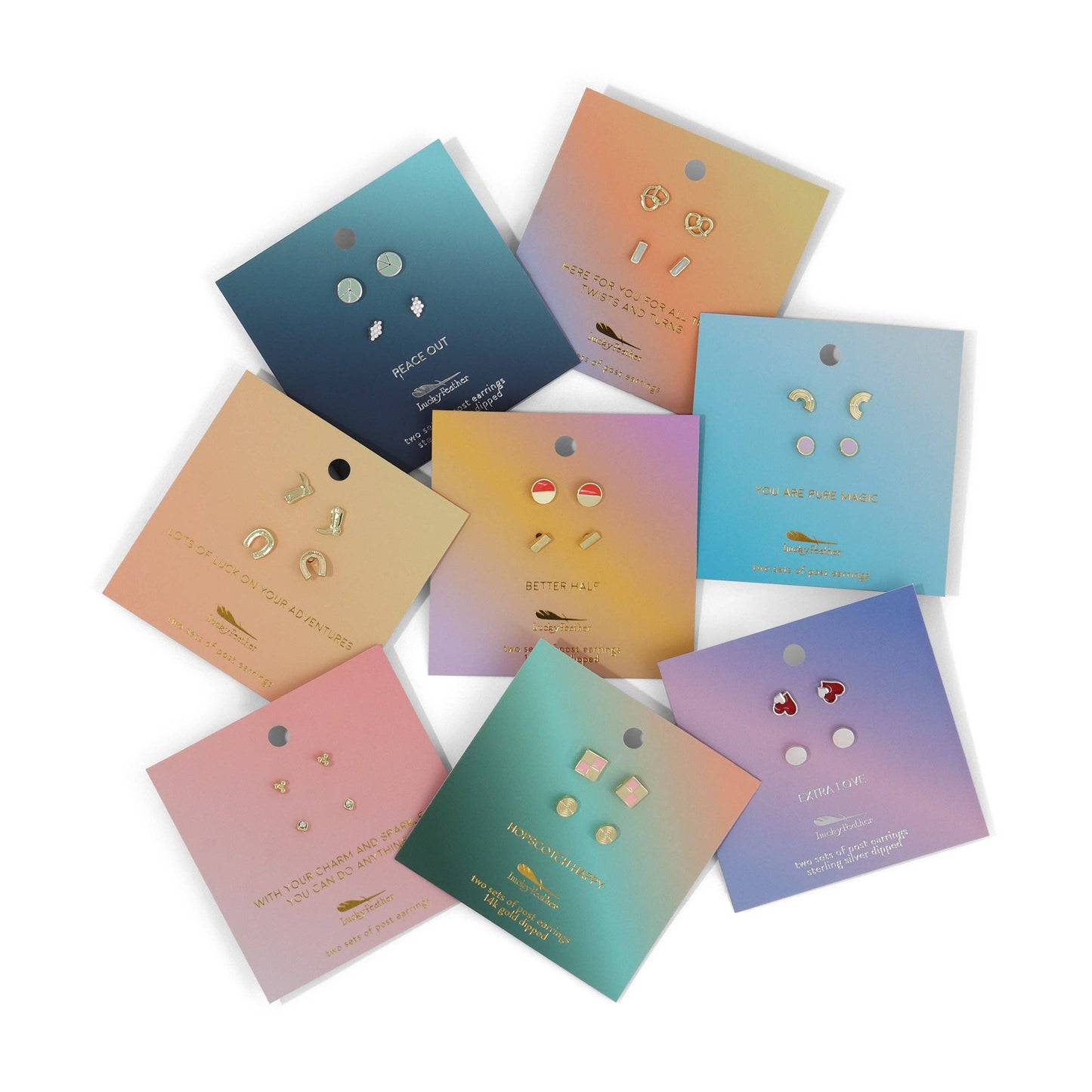 Earring Set - Trio + Sparkle