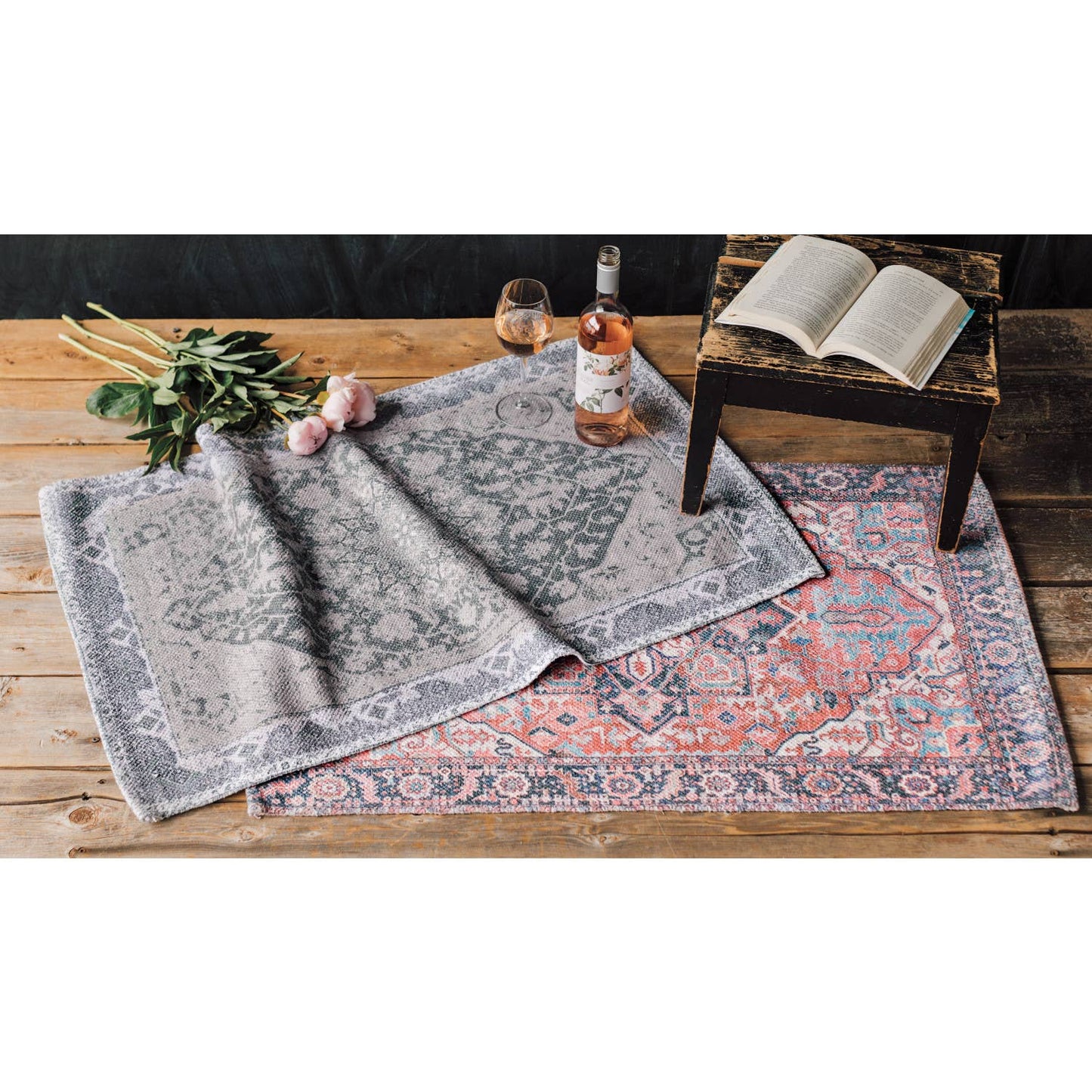 Fuchsia Heritage Rug 2 x 3 Ft