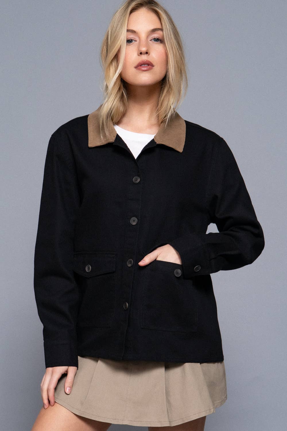 Corduroy Work Jacket