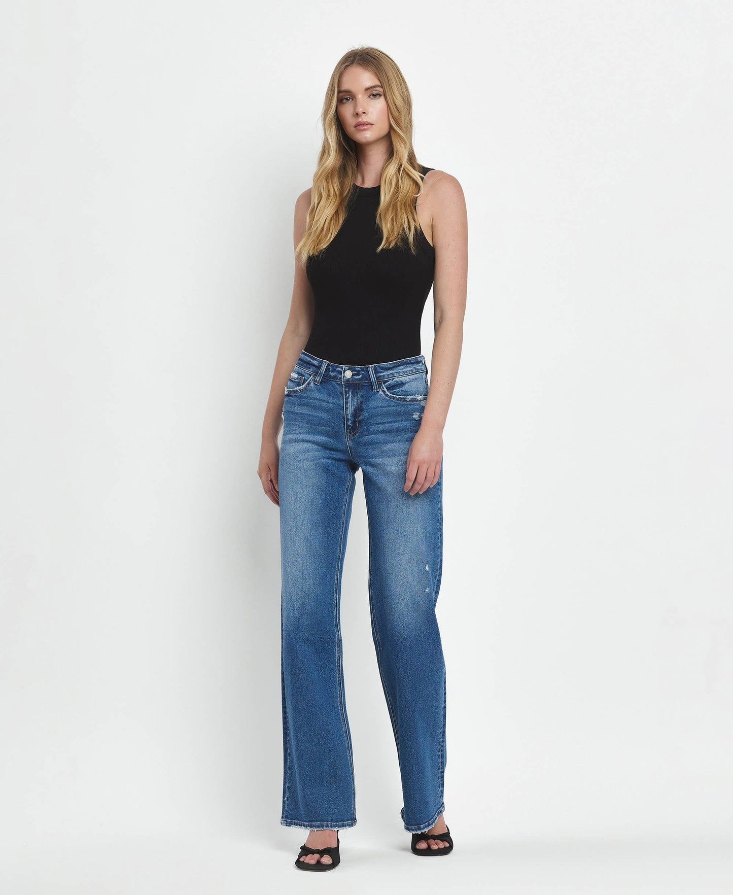 Olivia - Medium/Dark Wash