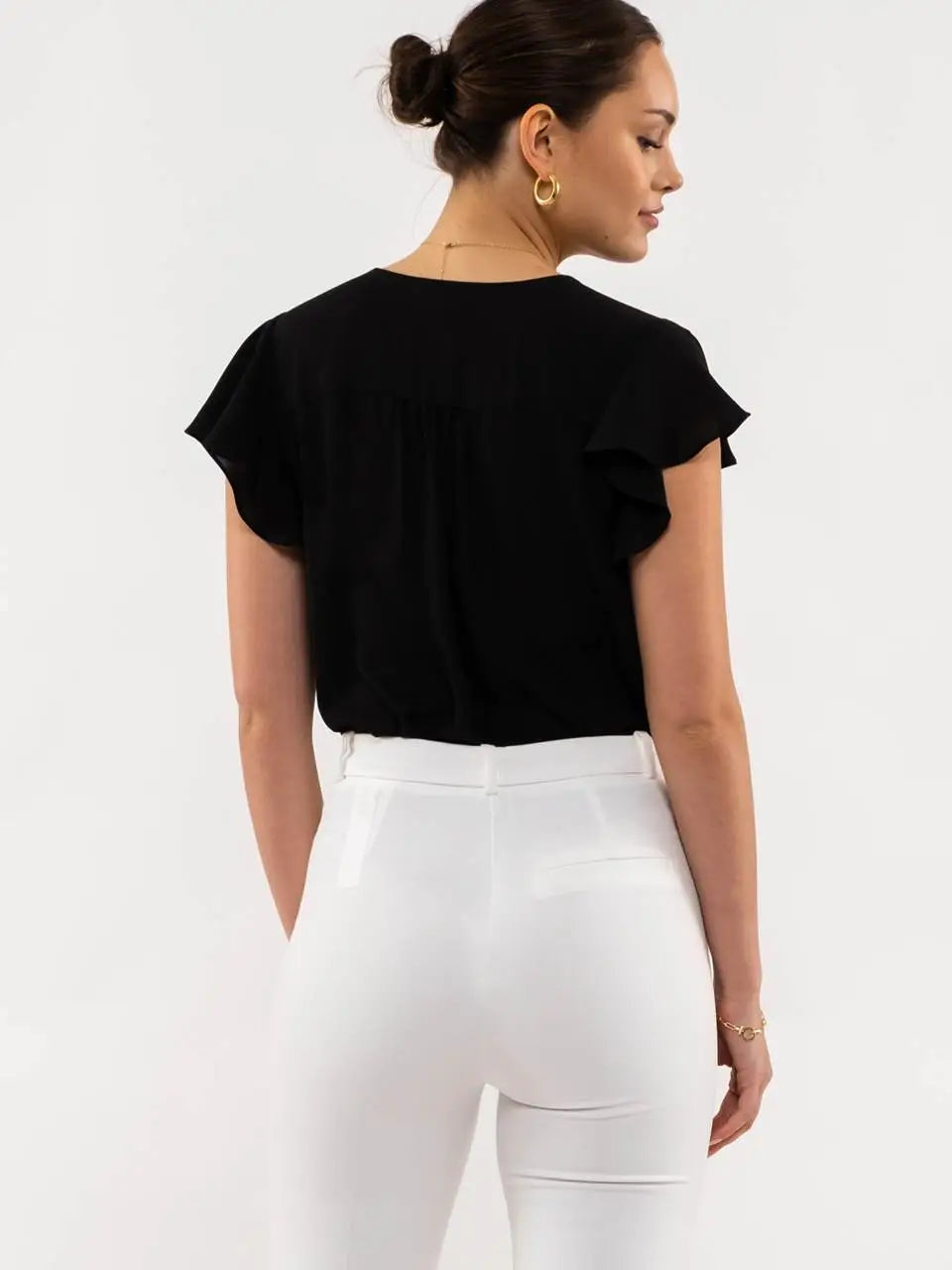Short Sleeve Top w/ Butterfly Sleeve