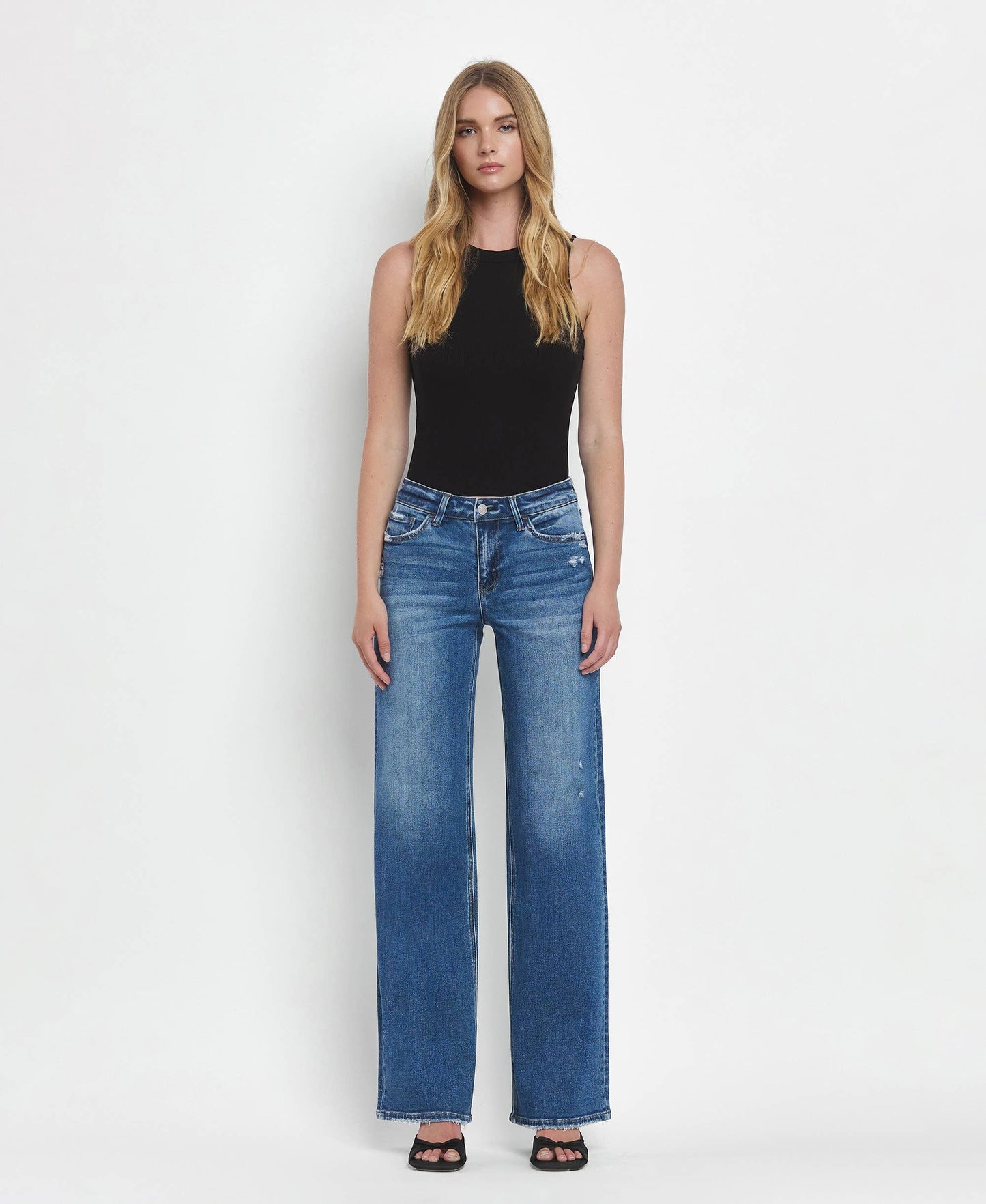 Olivia - Medium/Dark Wash