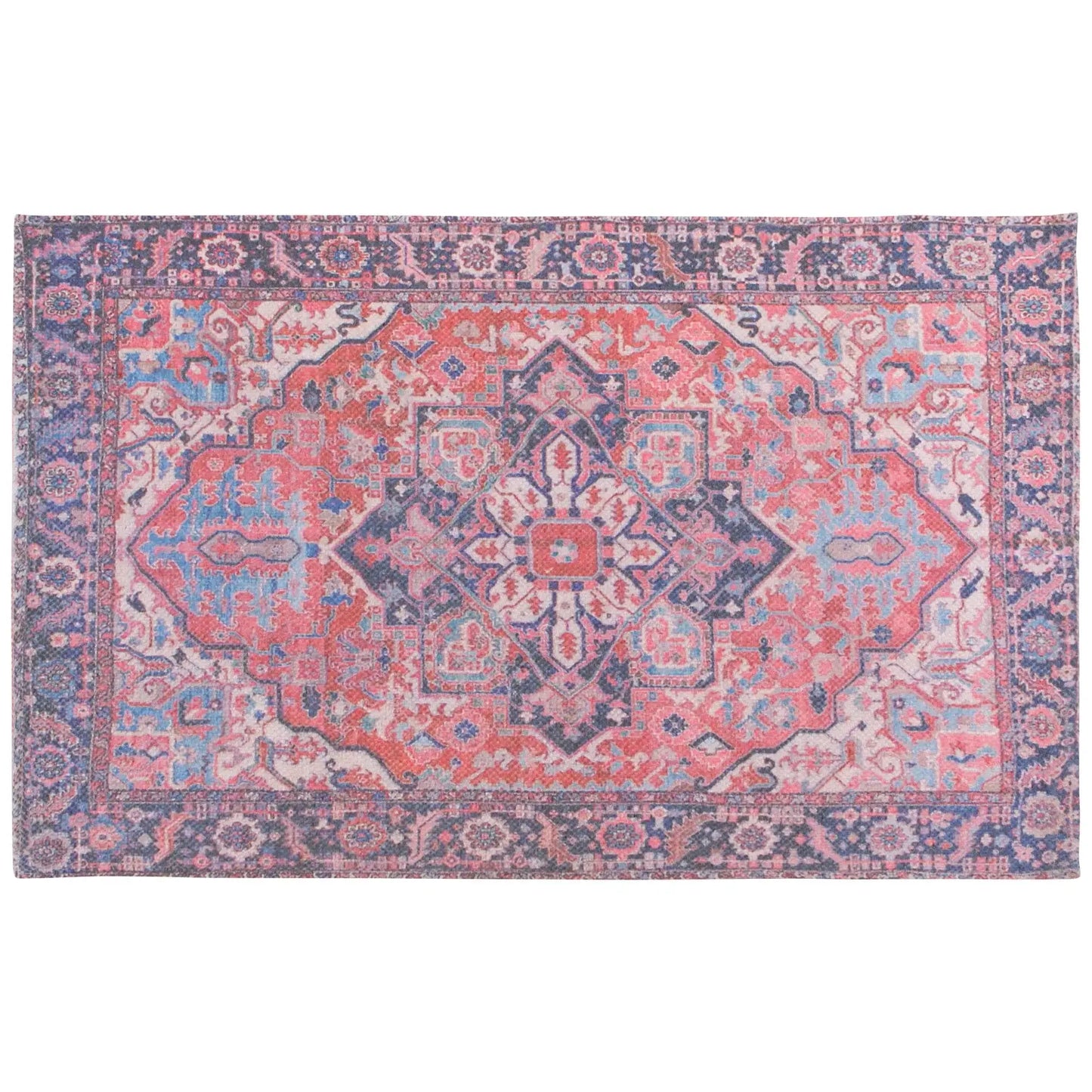 Fuchsia Heritage Rug 2 x 3 Ft
