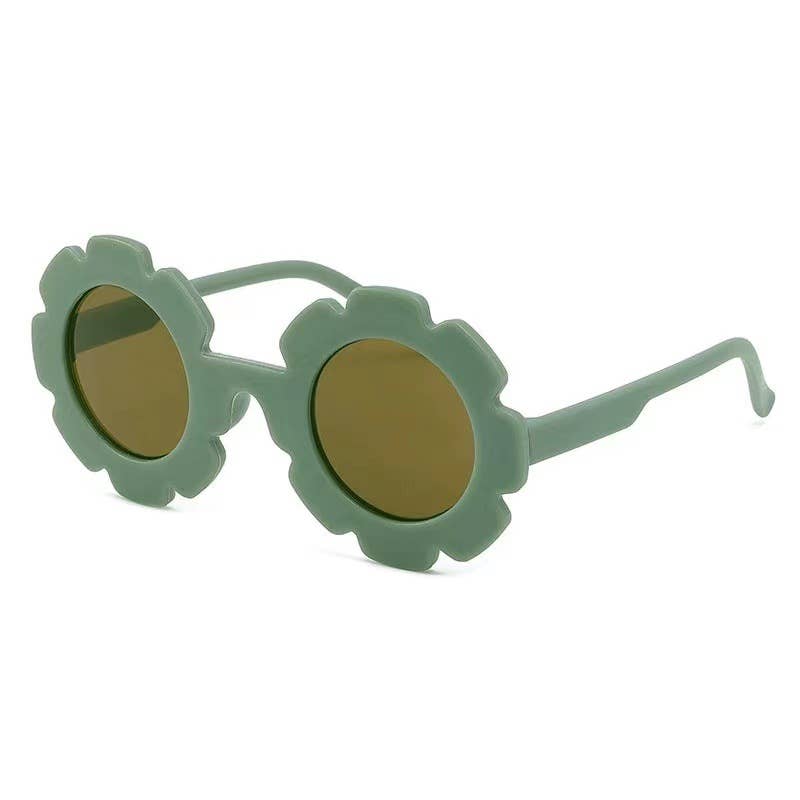 Kids Toddler Flower Sunglasses