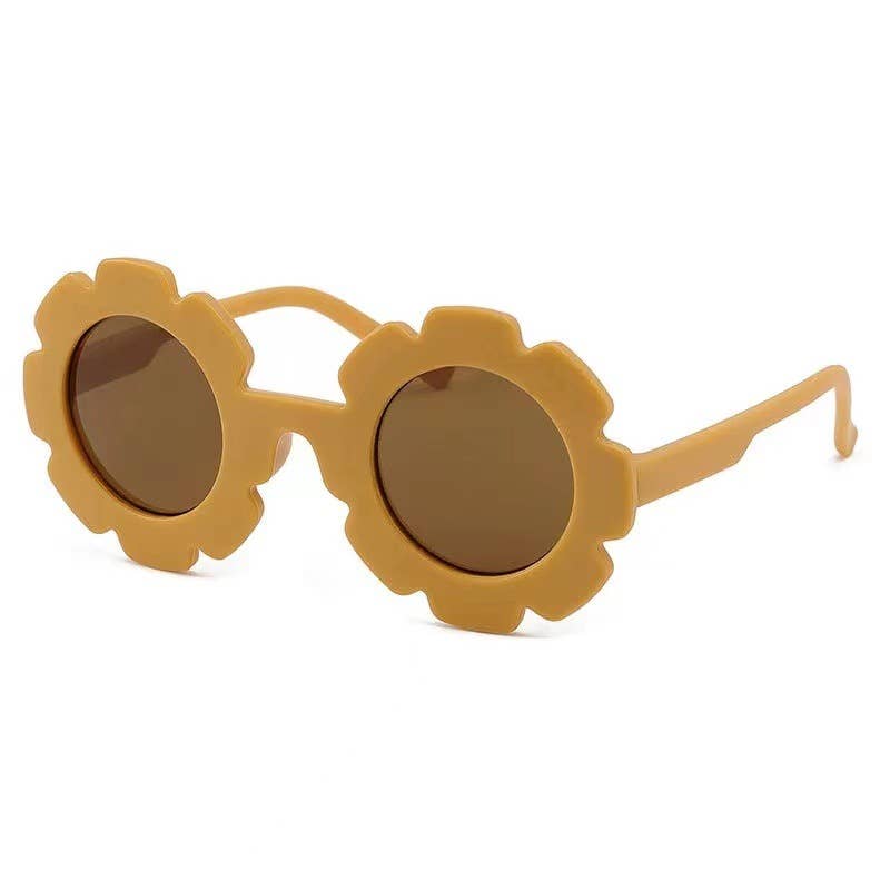 Kids Toddler Flower Sunglasses