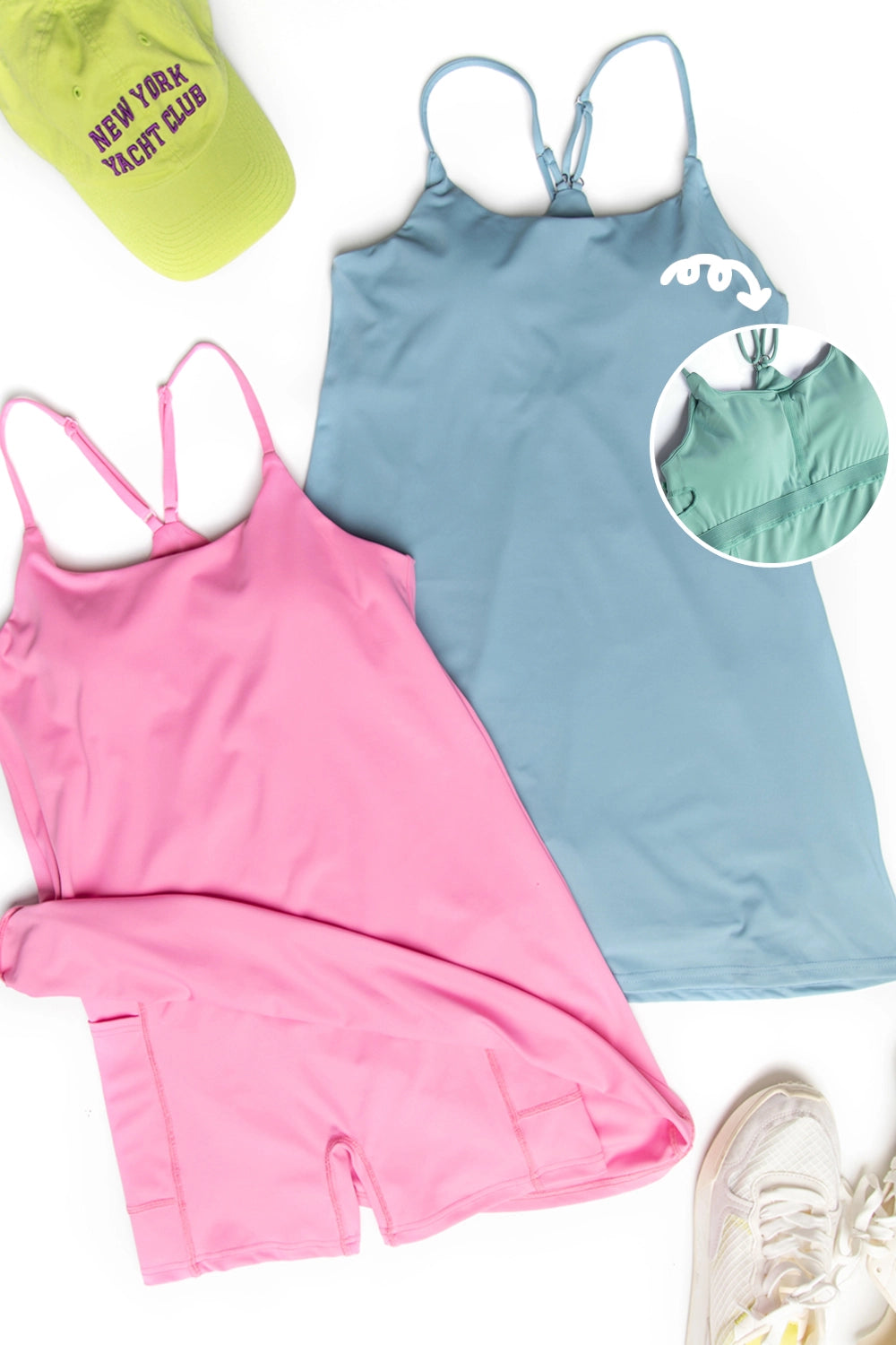 Athletic cami dress