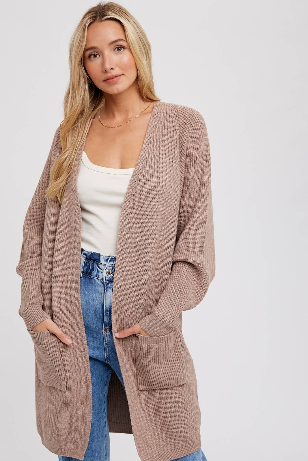 Open front dolman cardigan hotsell