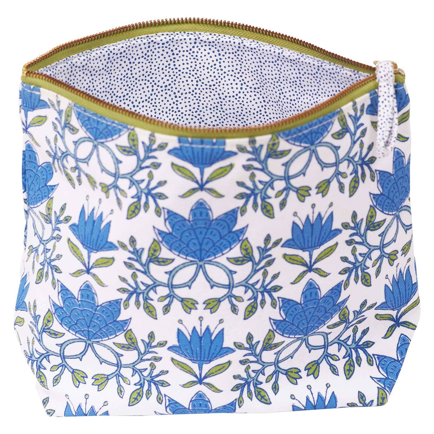 Tilly Blue Green Pouch - Large