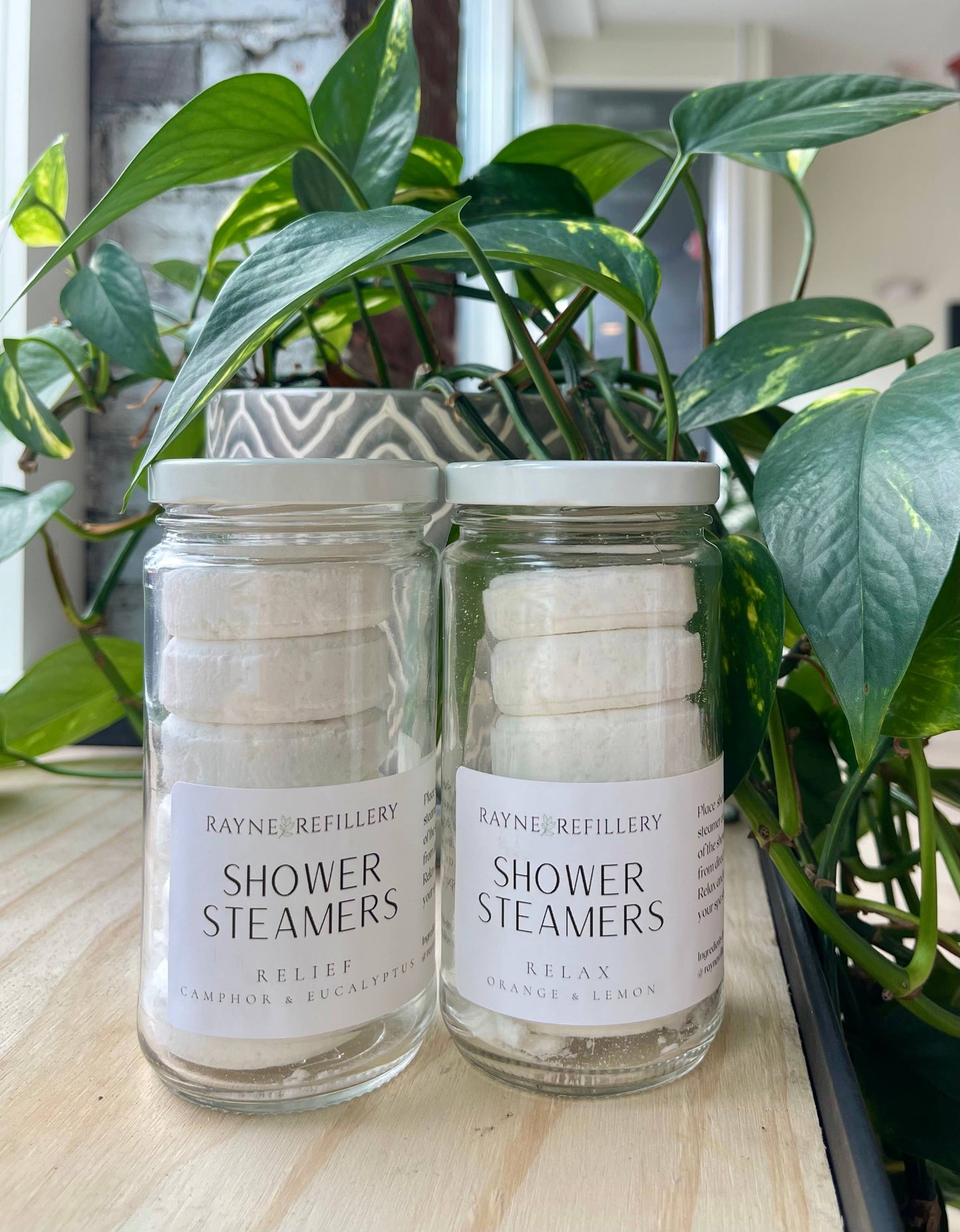 Shower Steamers - 6ct Jar - Relax (Orange & Lemon)