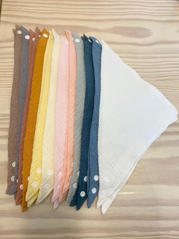 Cotton Bandana Bibs