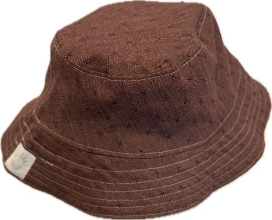 Bucket hat for baby - Reversible