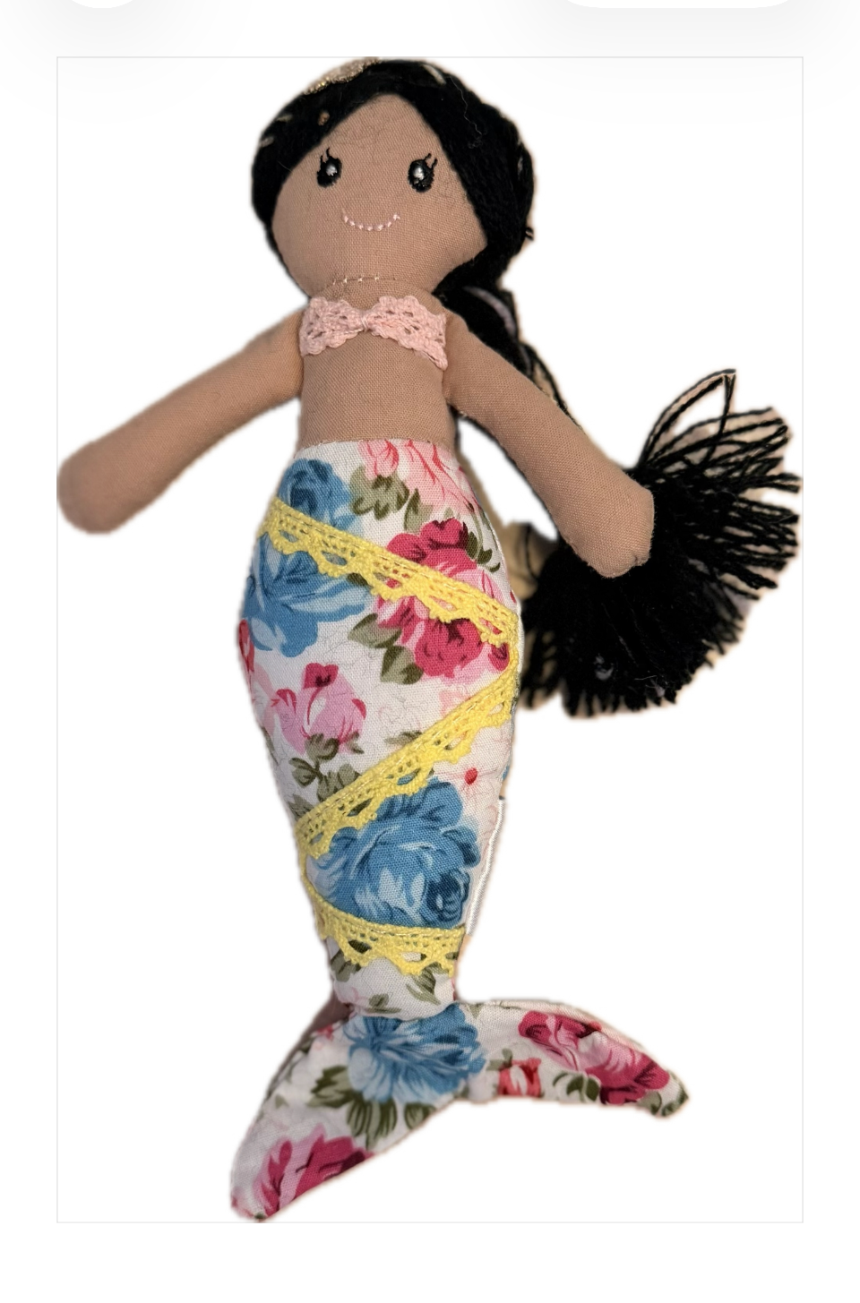 Fabric Mermaid Doll - 4 Styles