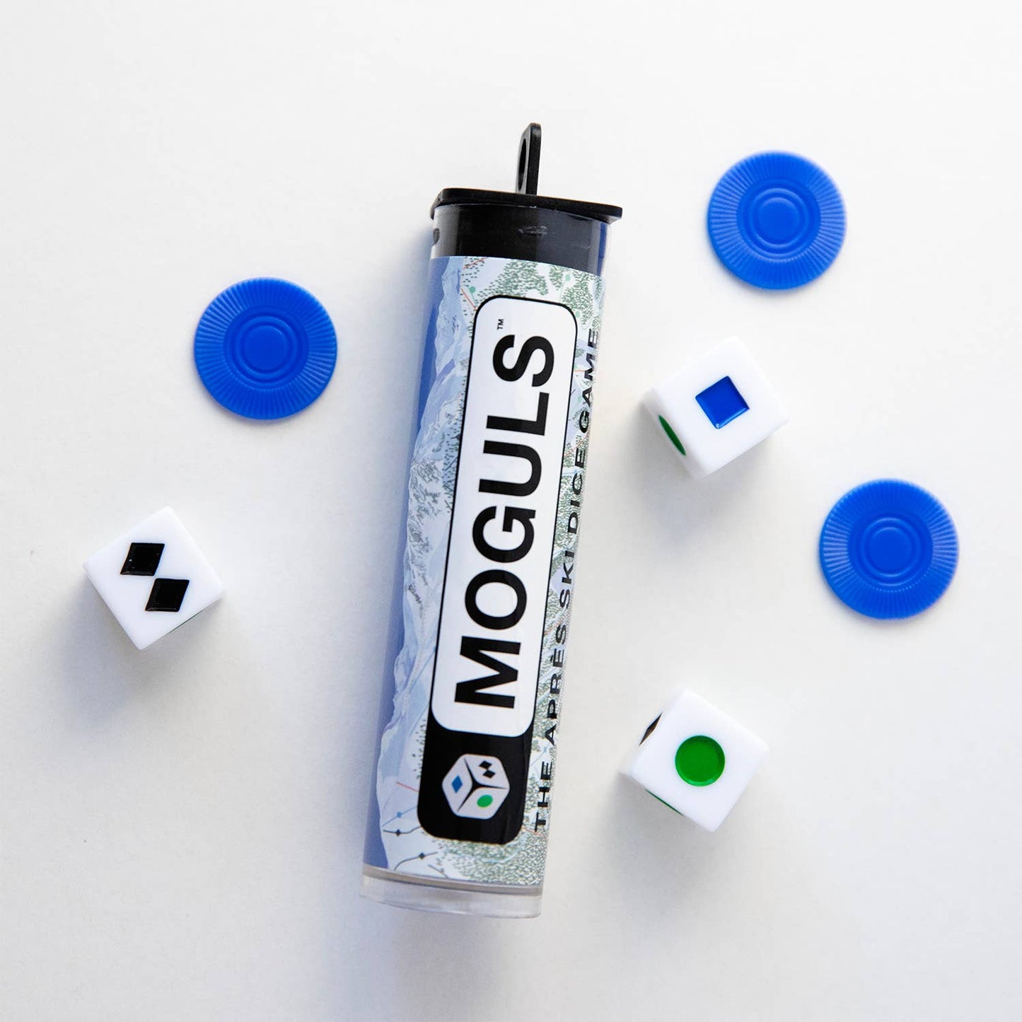 Moguls Dice Game - Apres Ski Game for Cozy Cabin Nights