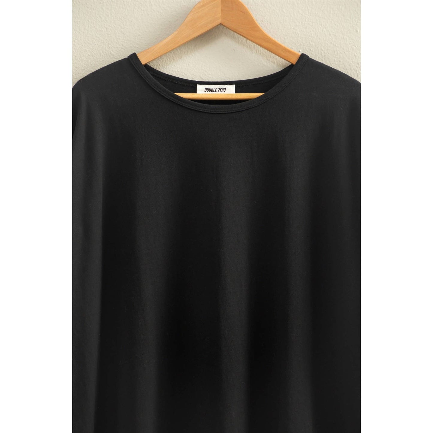 Oversized Midi Dress - Black