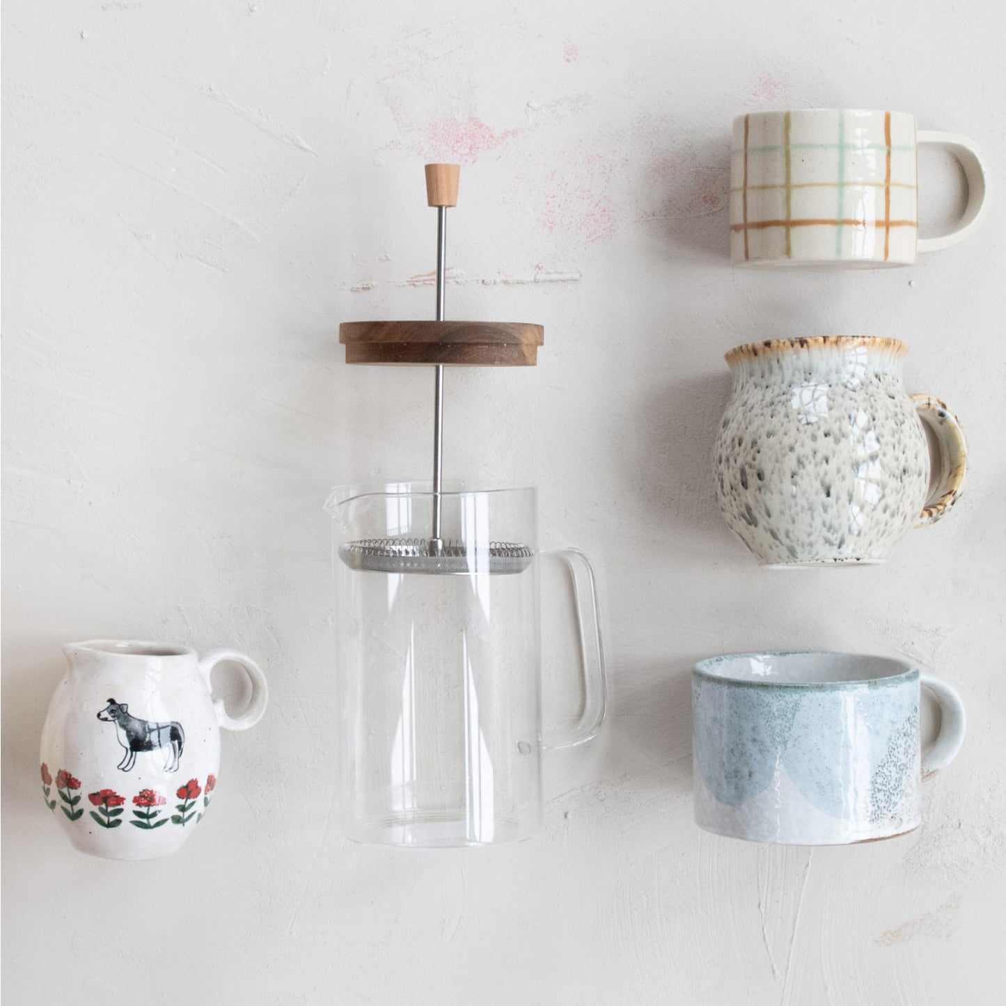 36 oz. French Press Coffee Maker w/ Acacia Wood Lid (Makes 4 Cups)