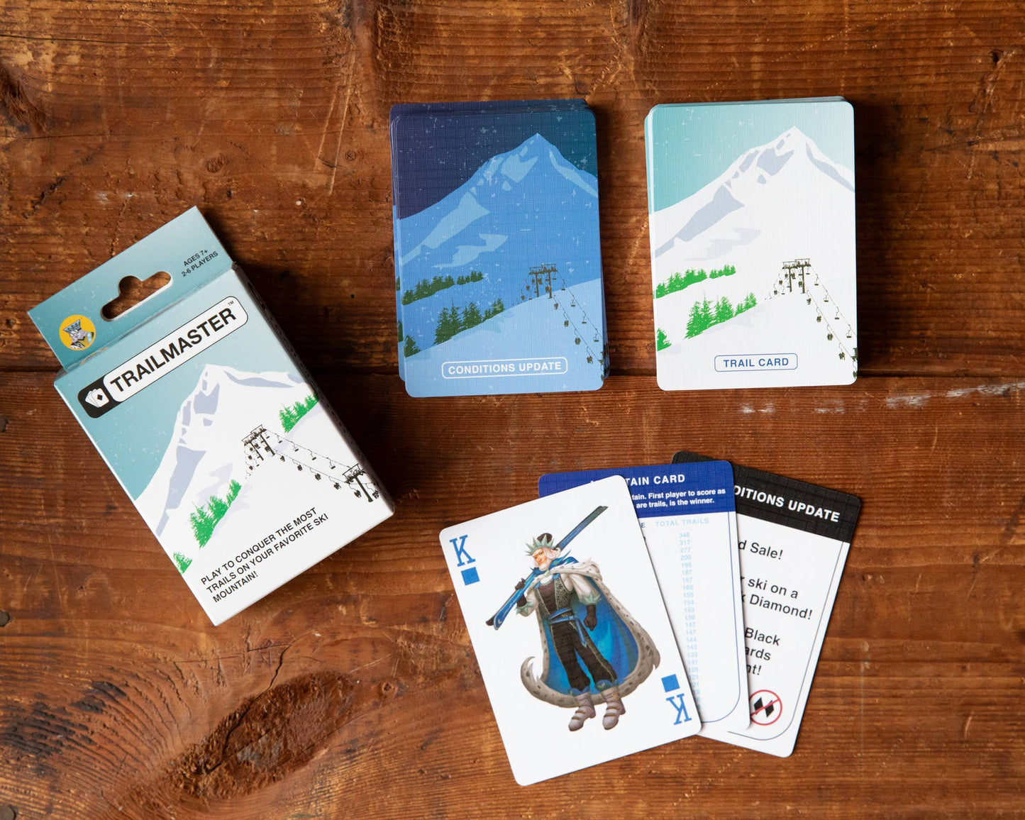 Trailmaster Card Game | Apres Ski Gift