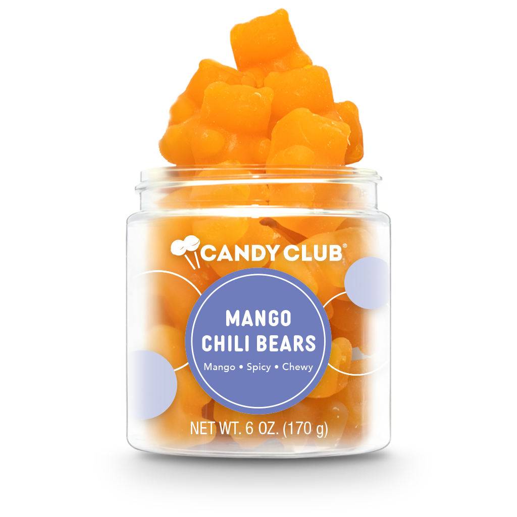 Mango Chili Gummy Bear Candies