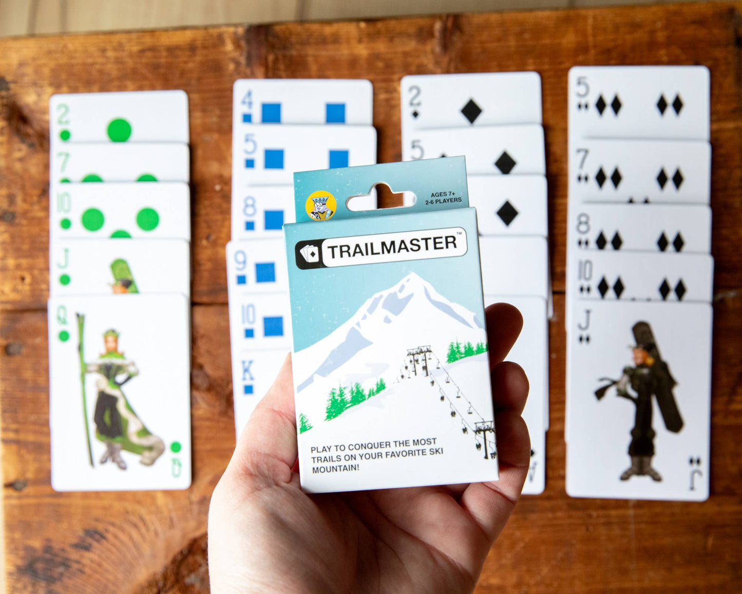 Trailmaster Card Game | Apres Ski Gift