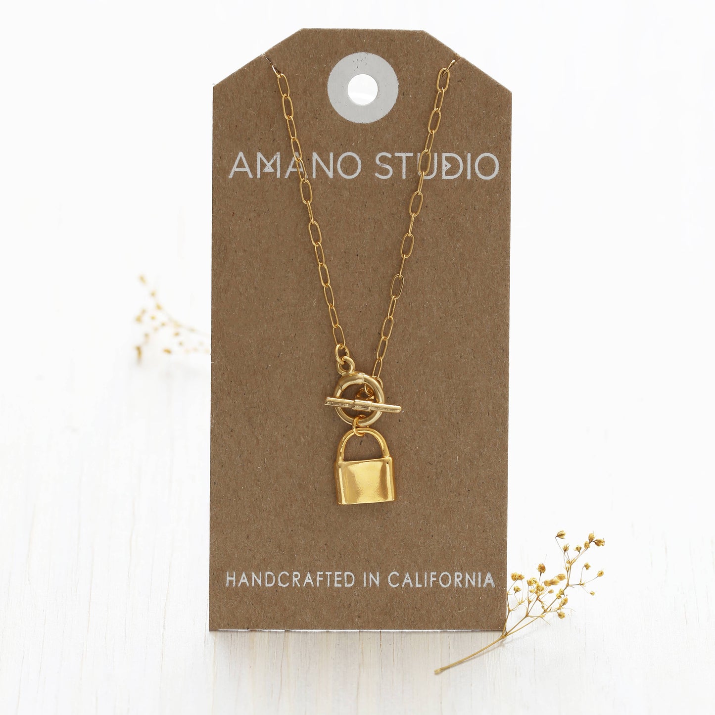 Padlock Necklace