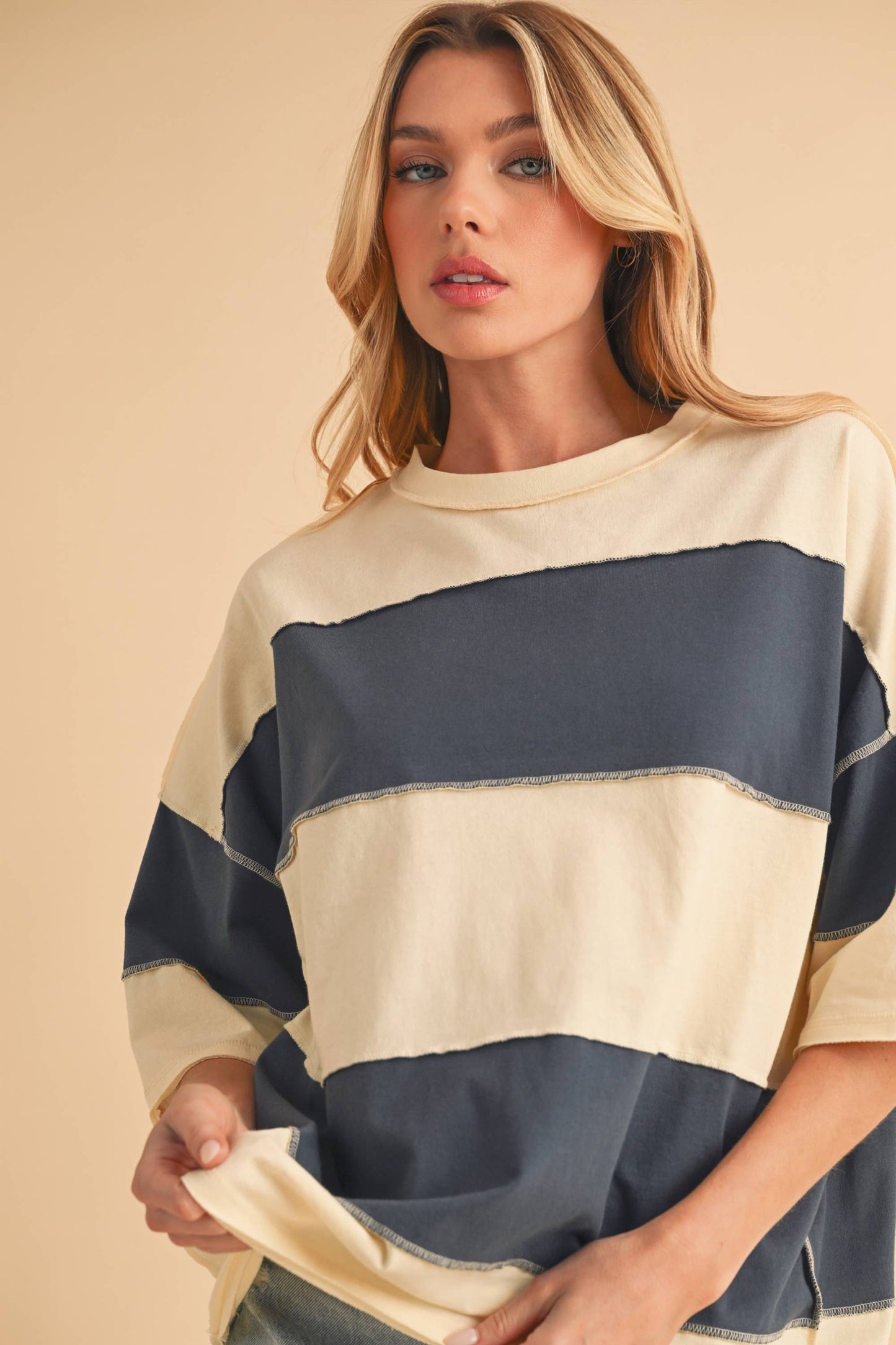 Short Sleeve Rugby Top - Blue
