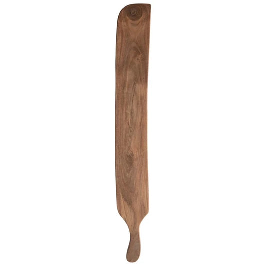 Long Acacia Wood Cheese/Cutting Board with Handle
