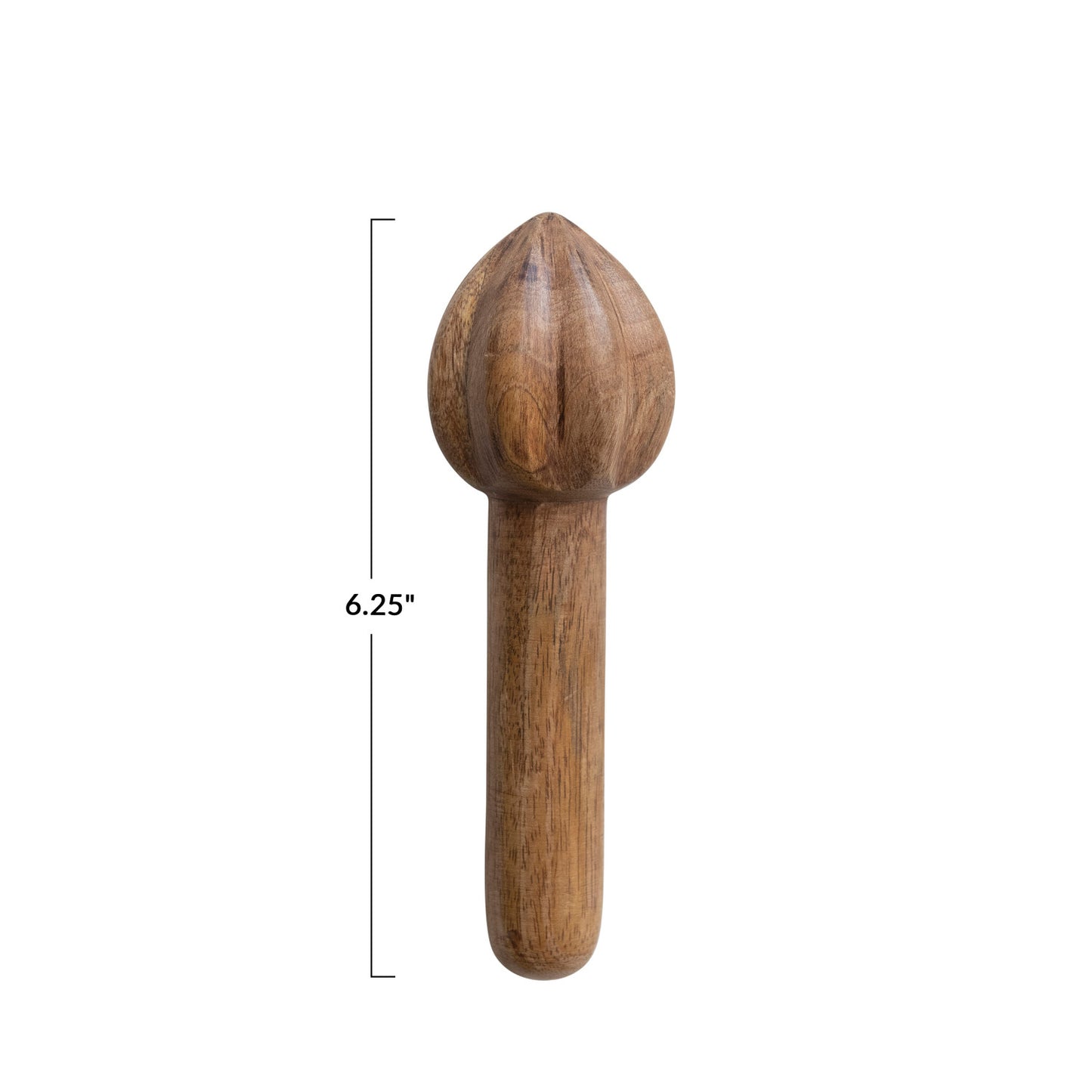 Mango Wood Citrus Reamer, Natural