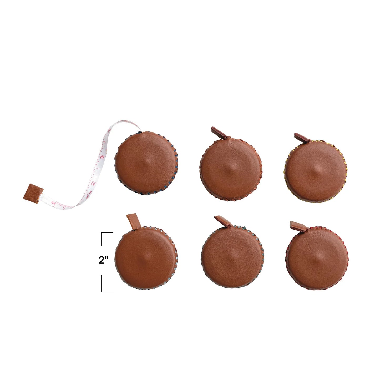 Leather Tape Measure, 6 Colors