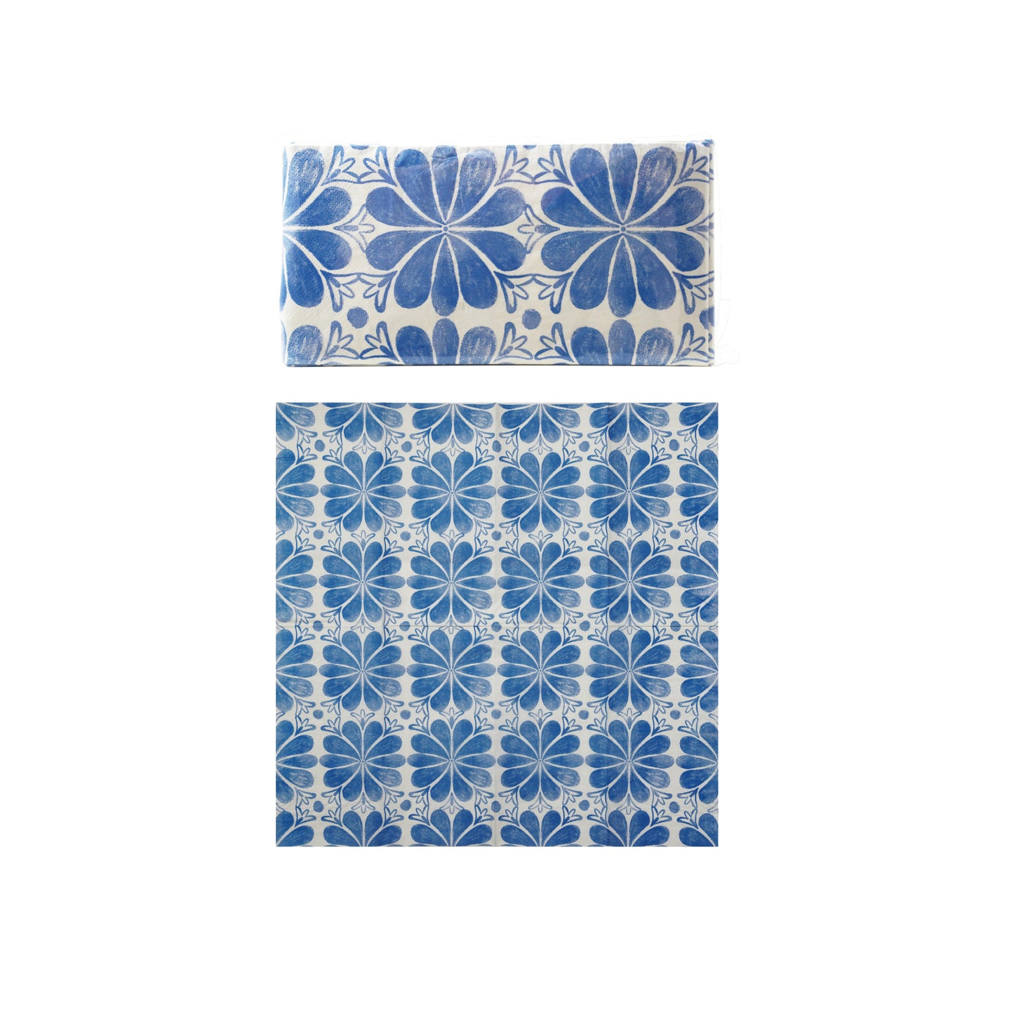 Paper Napkins w/Tile Pattern