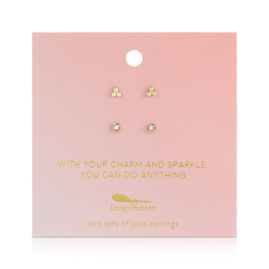 Earring Set - Trio + Sparkle