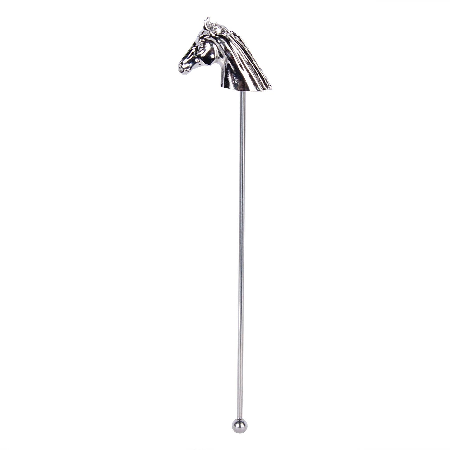 Stainless Steel Horse Head Cocktail Stirrer -