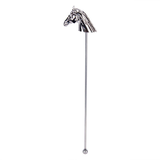Stainless Steel Horse Head Cocktail Stirrer -