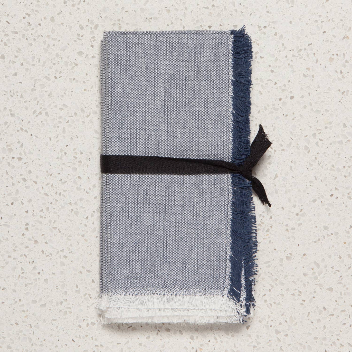 Midnight Blue Chambray Napkins Set of 4