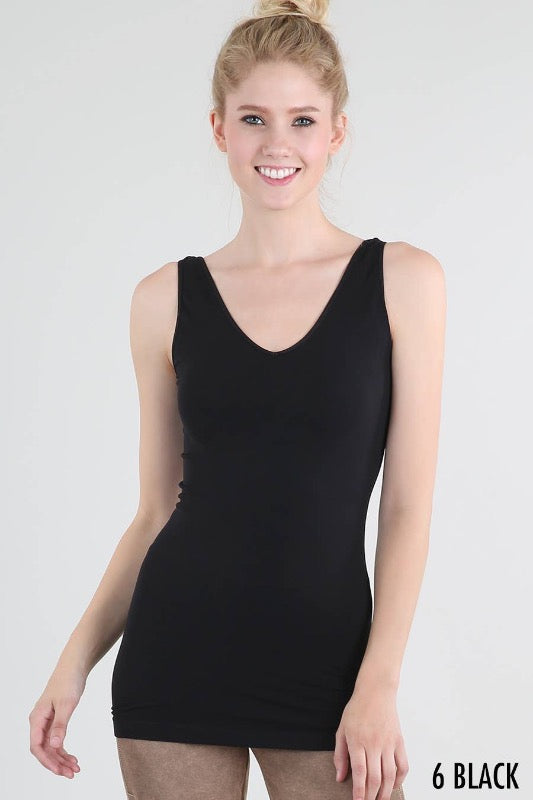 Reversible Tank Top - Black