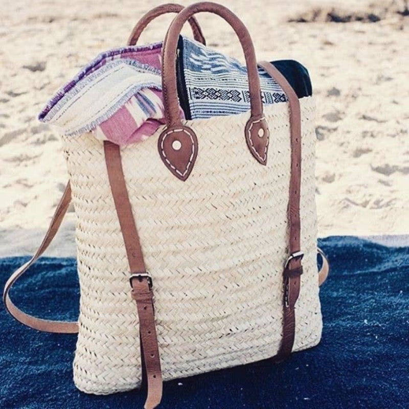 Straw Backpack