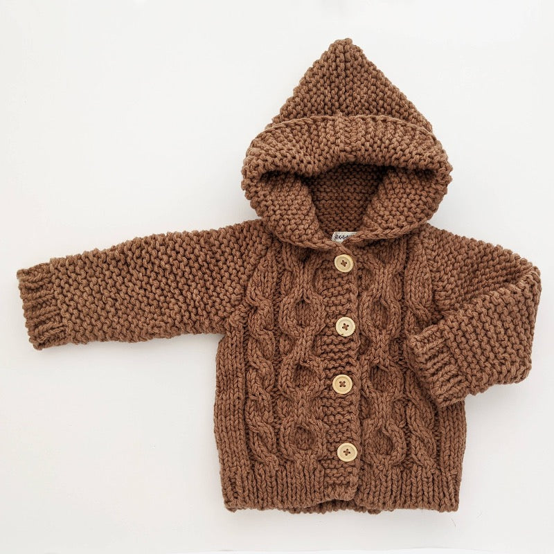 Hooded Coat Sweater in Various Colors