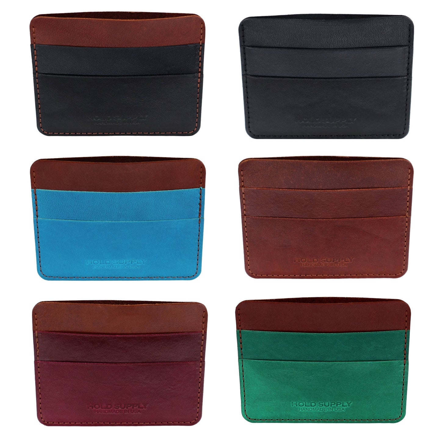 Leather Card Holder Wallet, Men's / Women's
