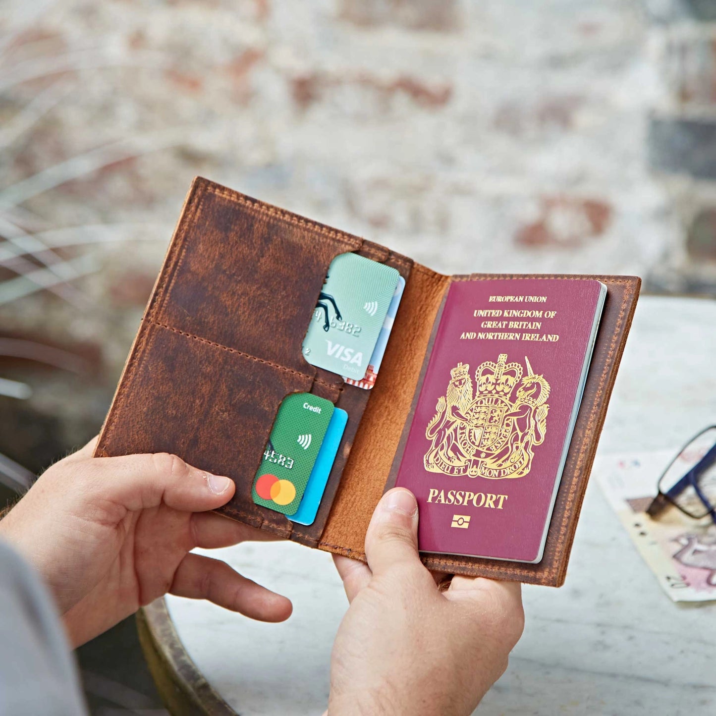 Paper High Passport Holder