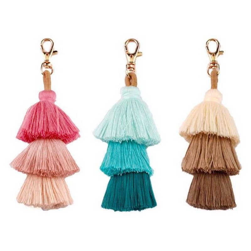 Layered tassel clearance