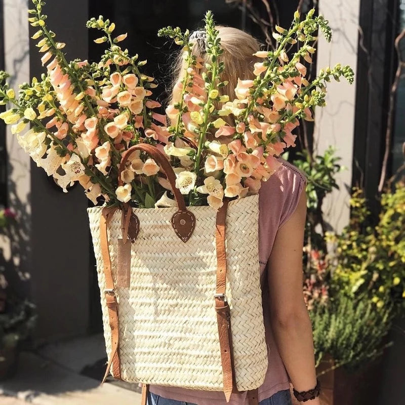 Straw Backpack