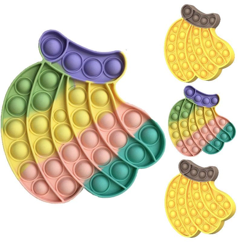 Multicolor Banana Easter Pop it